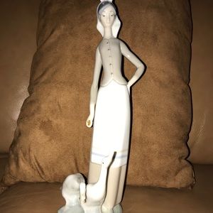 Lladro girl with geese